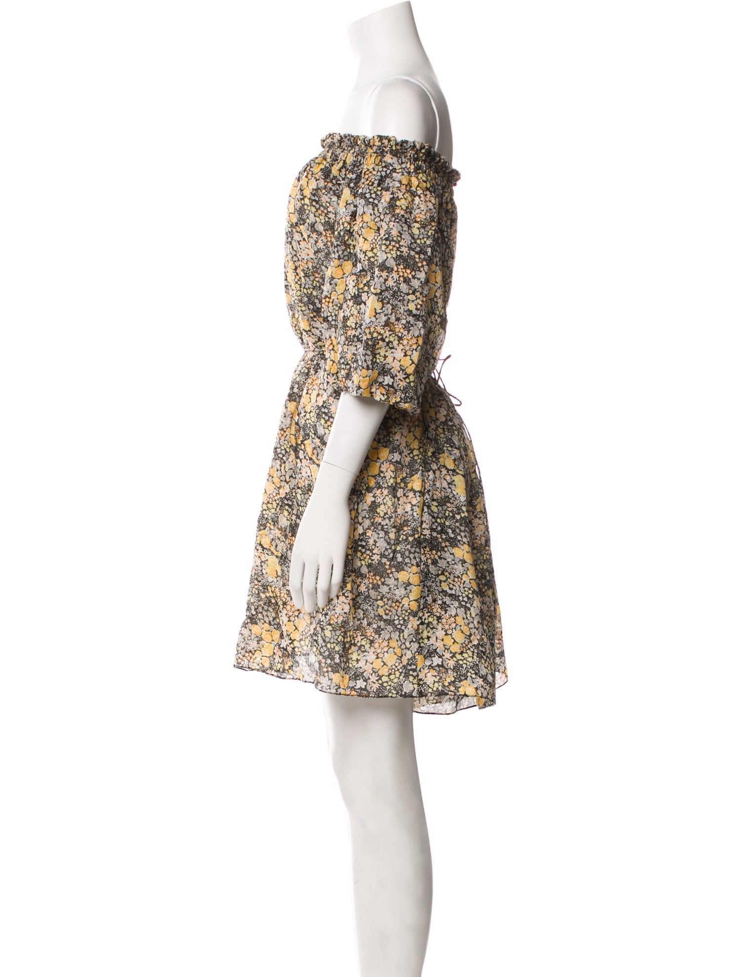Three Graces Floral Print Mini Dress w/ Tags