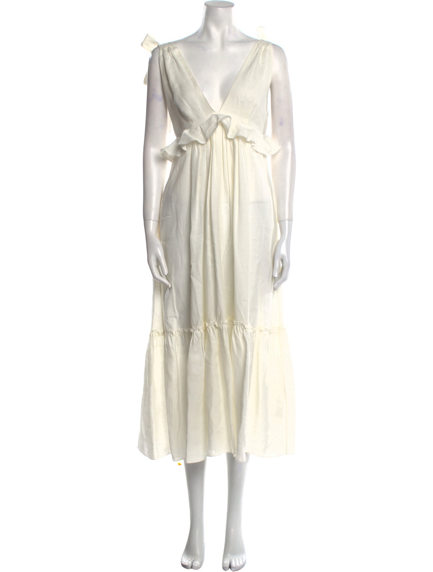 Three Graces Linen Long Dress