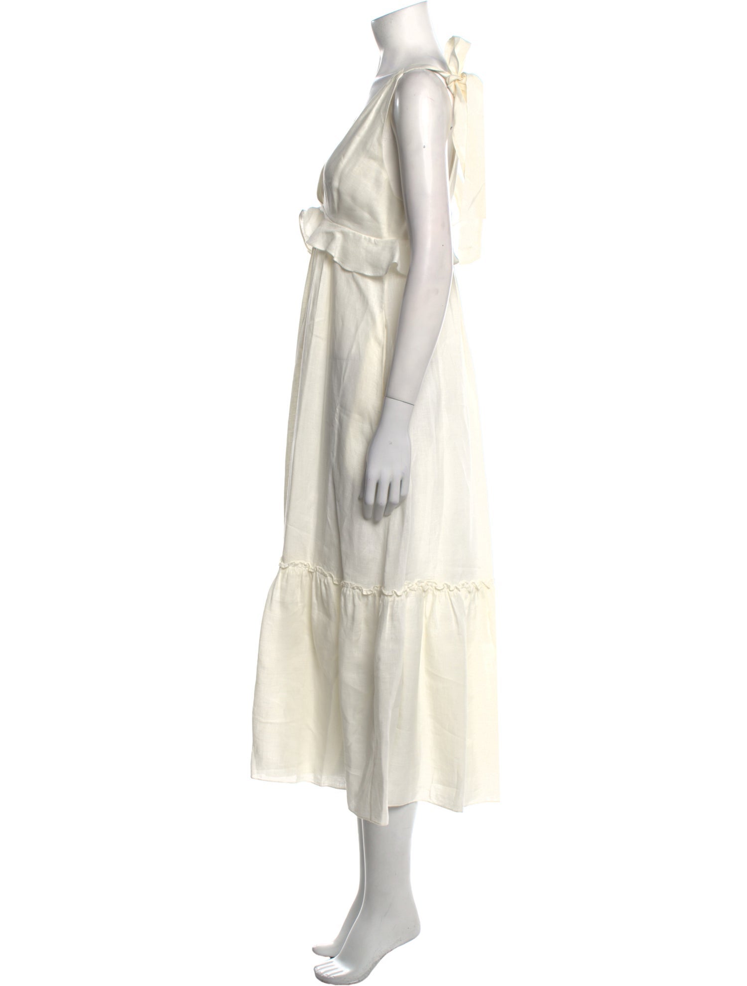Three Graces Linen Long Dress