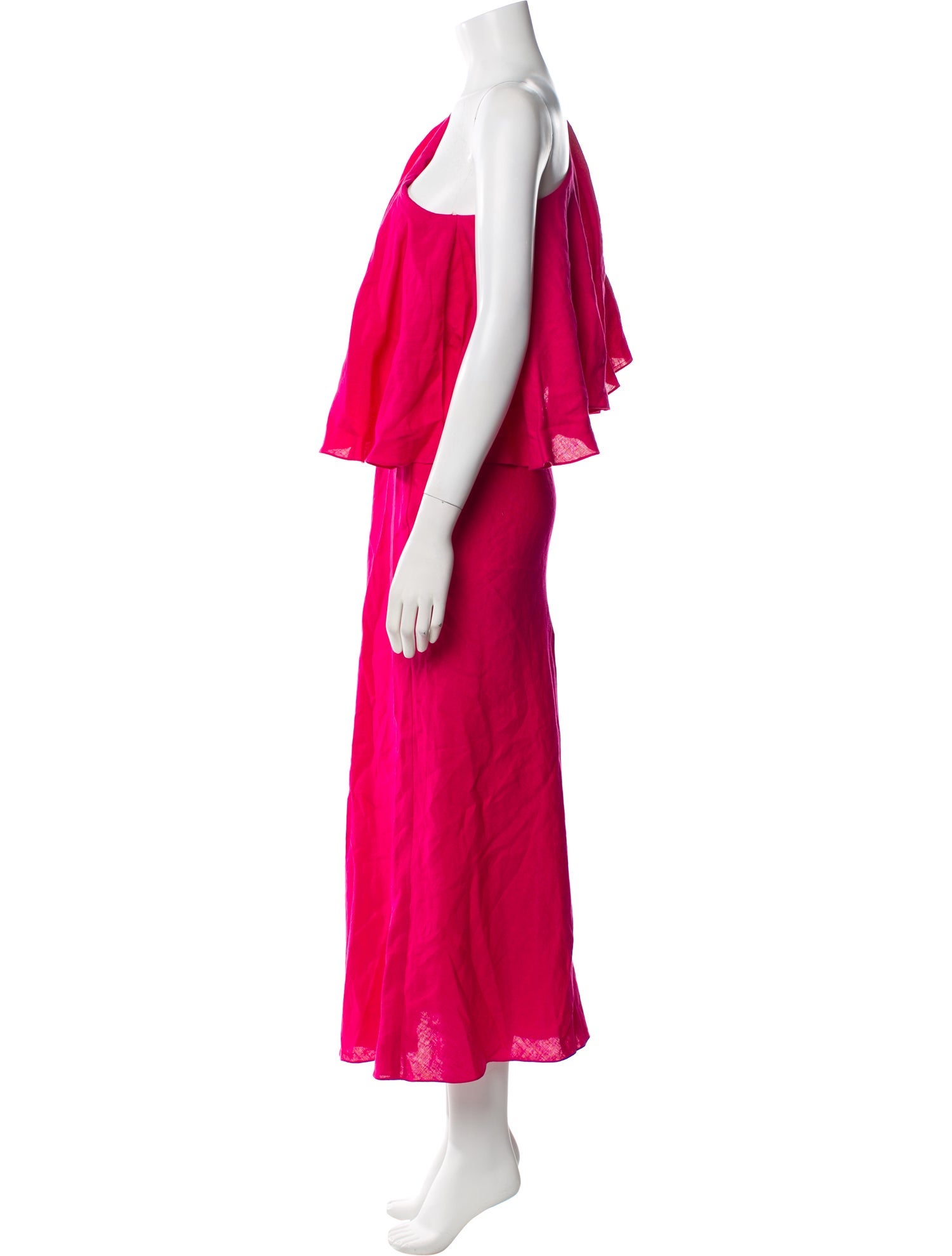 Three Graces Linen Long Dress