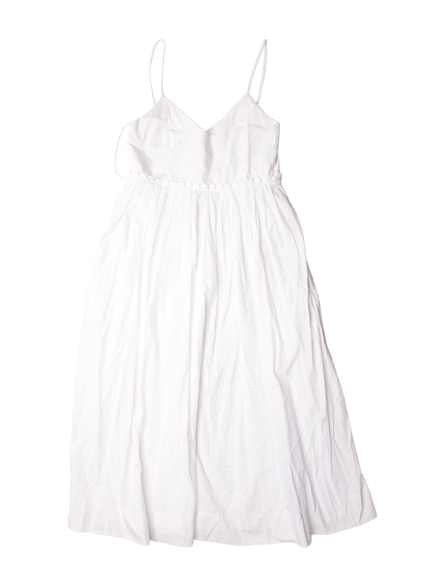 Three Graces Square Neckline Midi Length Dress