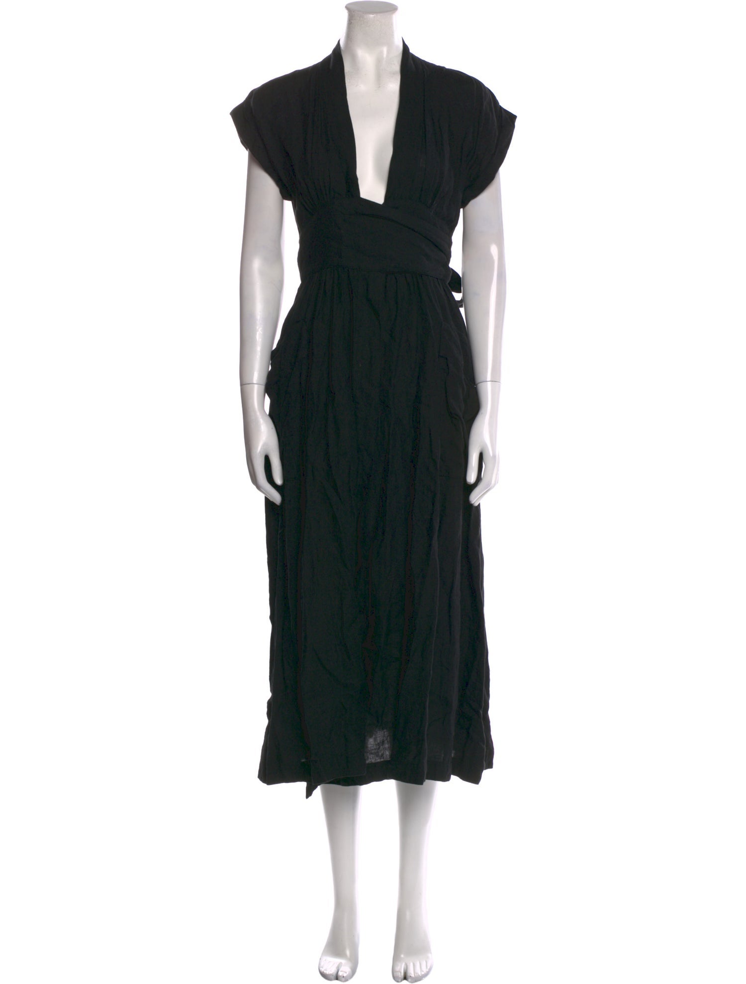 Three Graces Linen Long Dress