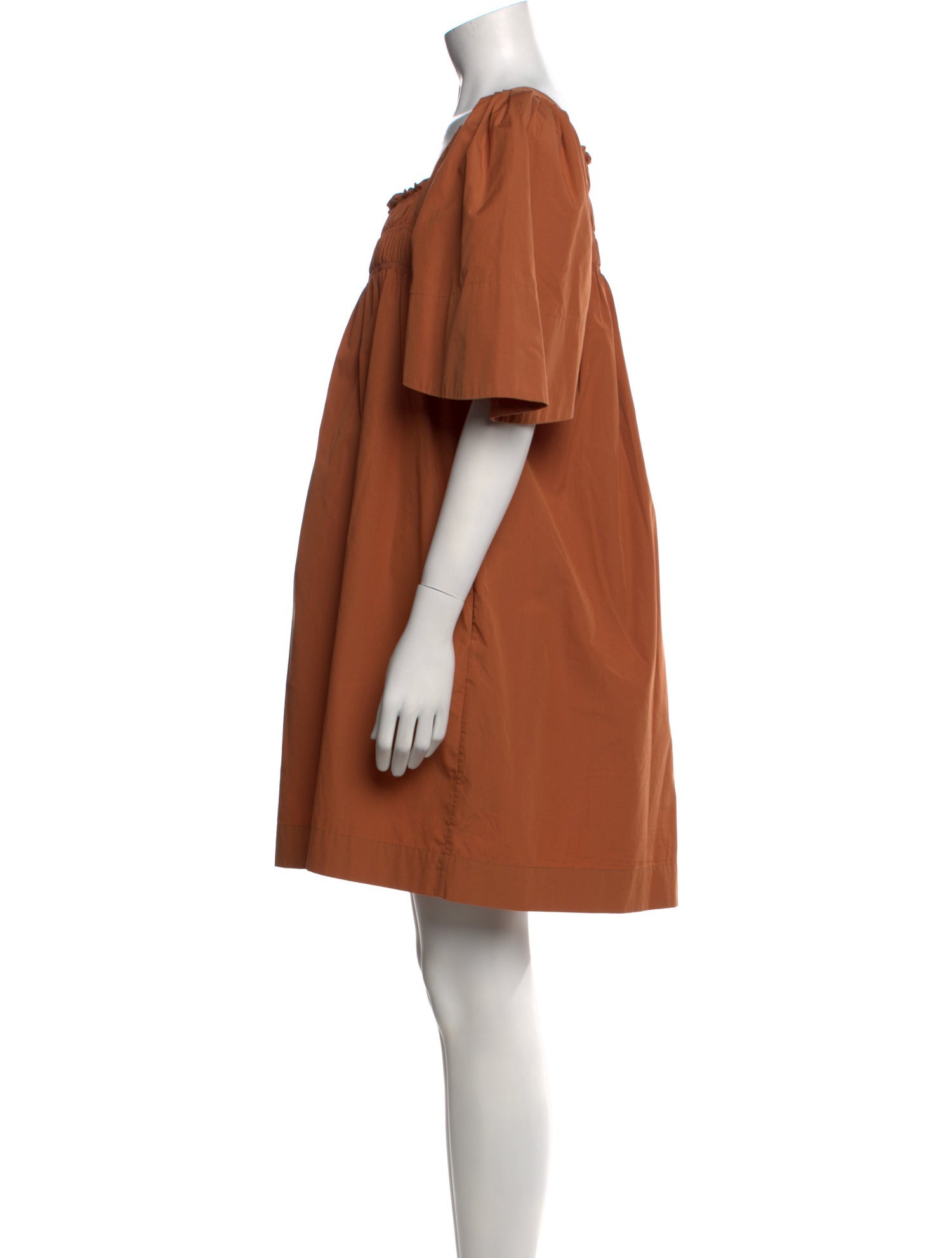 Three Graces Square Neckline Mini Dress