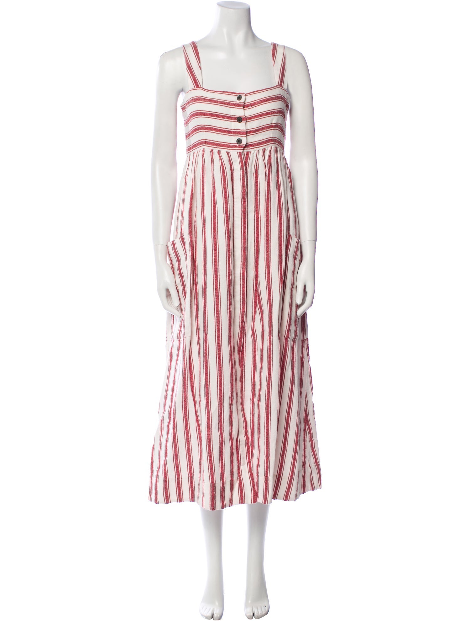 Three Graces Linen Long Dress