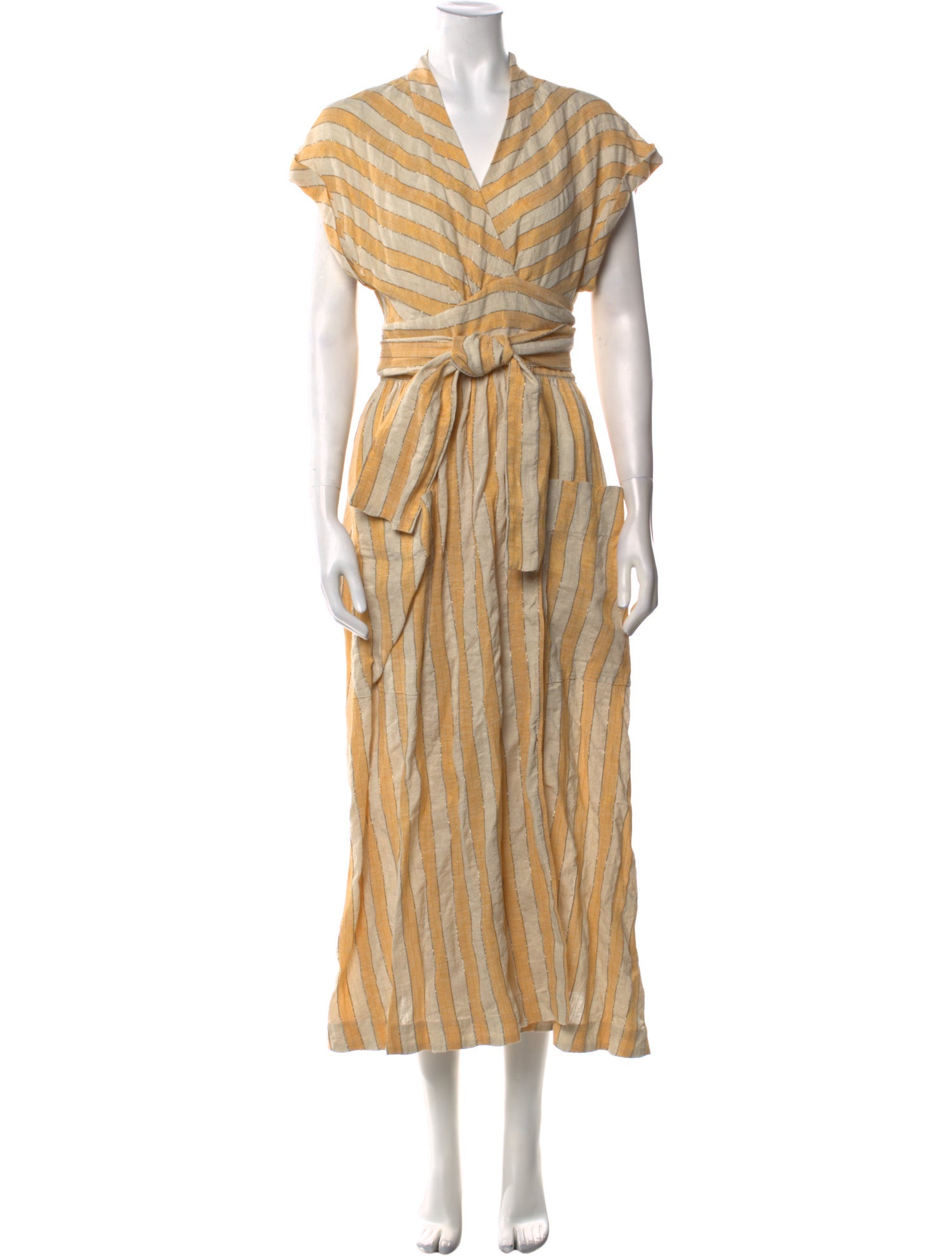 Three Graces Linen Long Dress