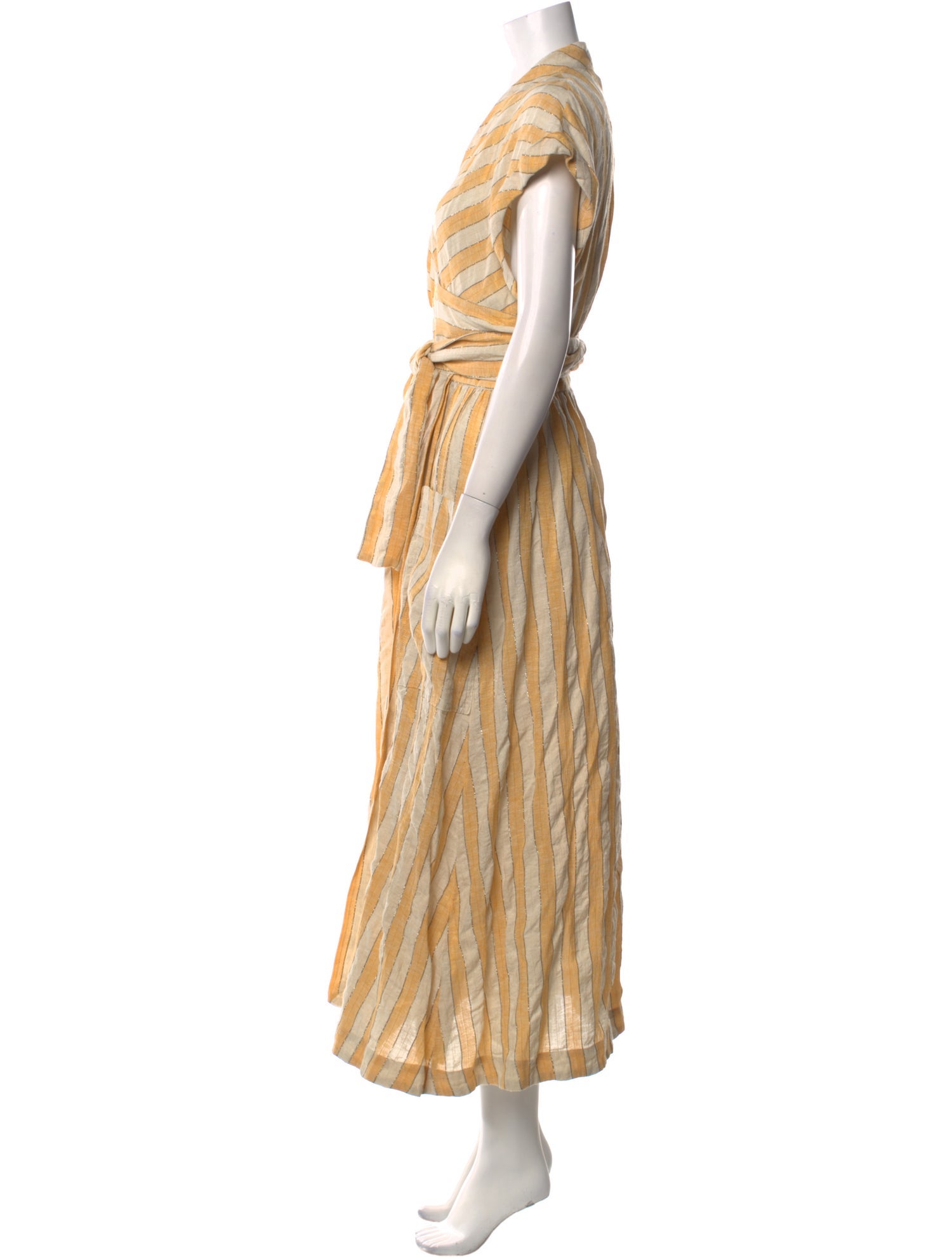 Three Graces Linen Long Dress