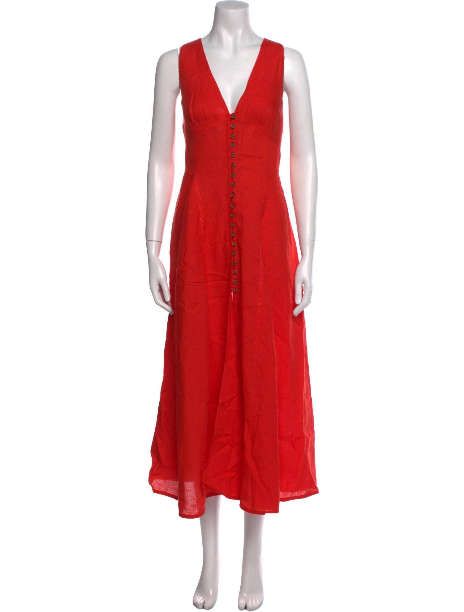 Three Graces Linen Long Dress