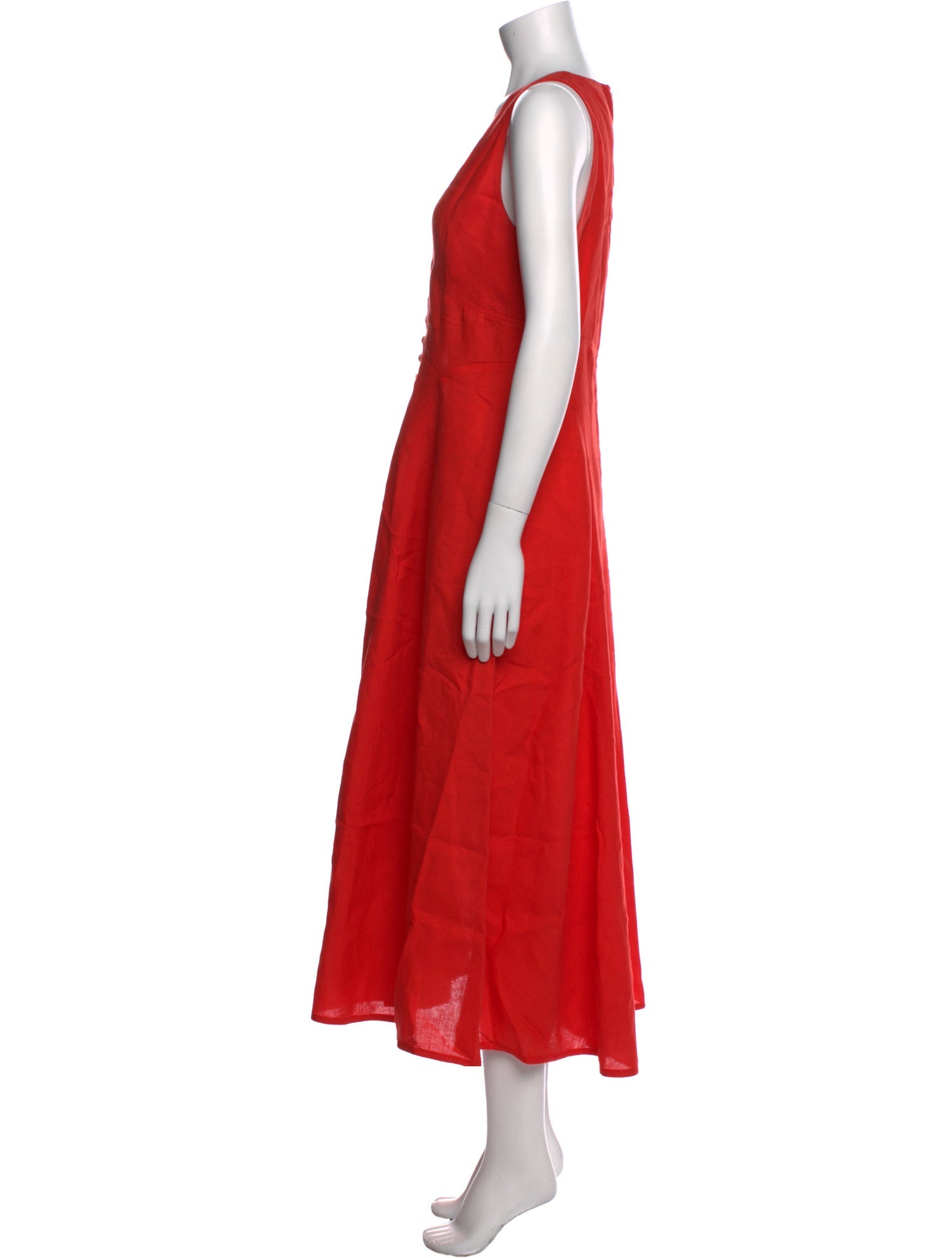 Three Graces Linen Long Dress