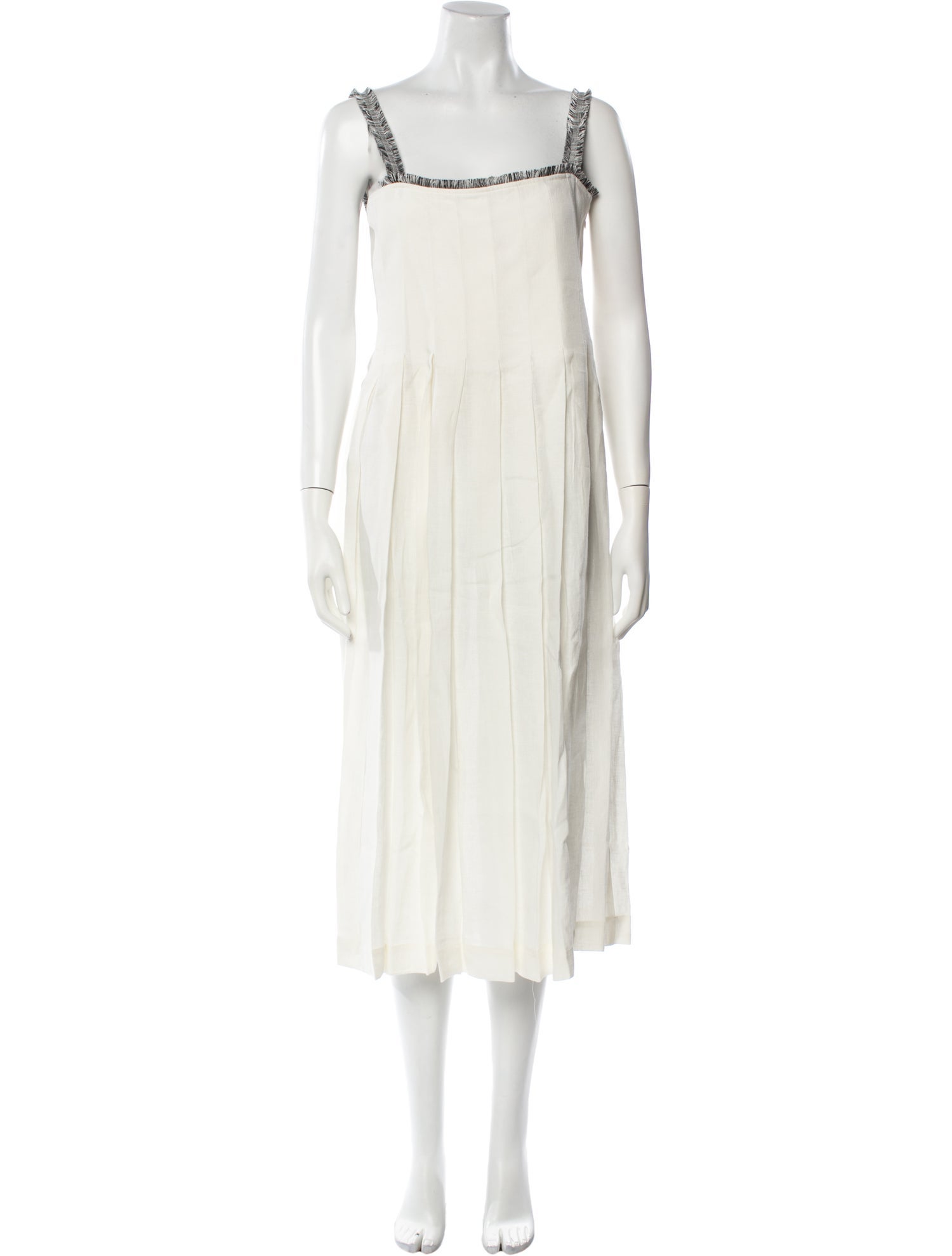 Three Graces Square Neckline Long Dress