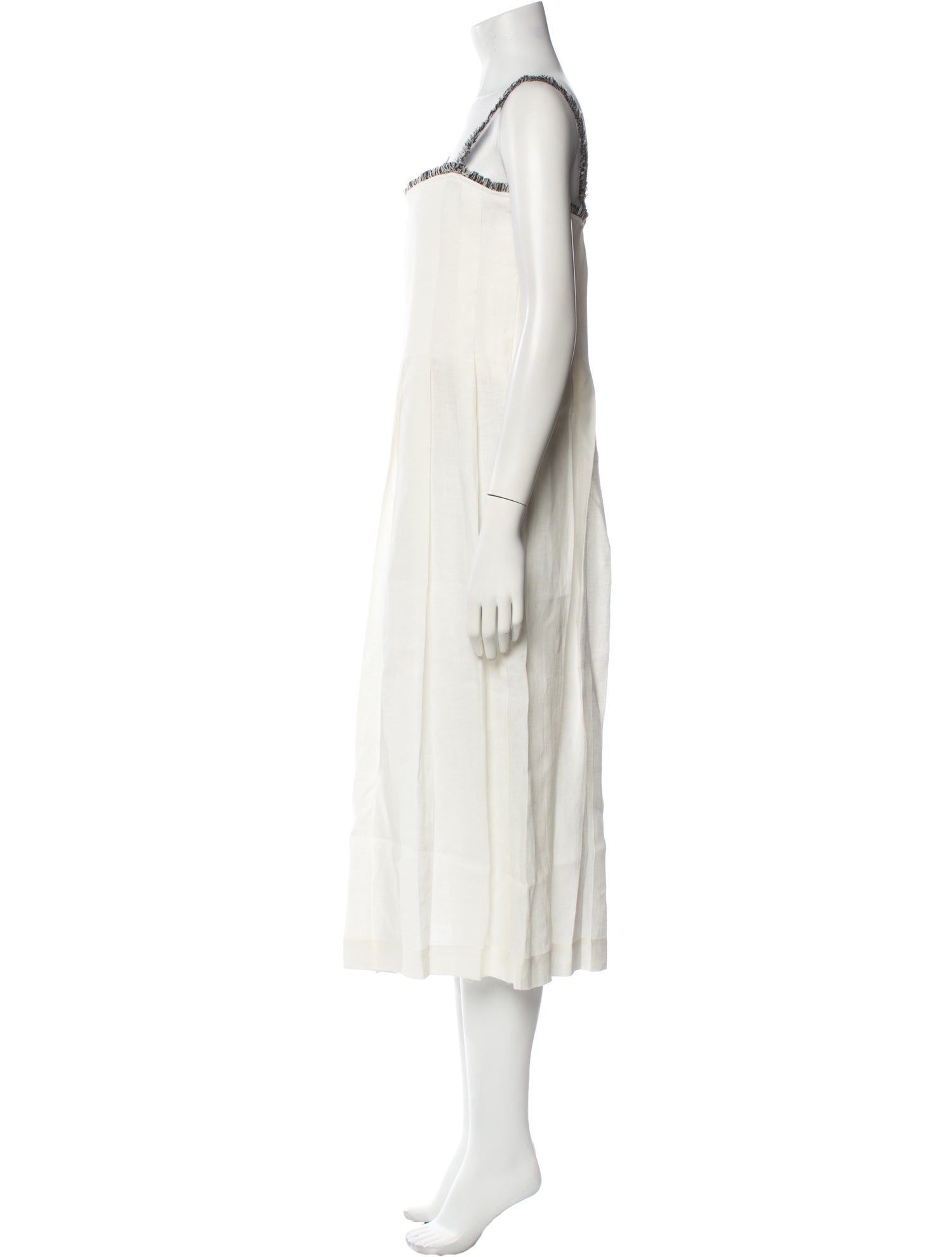 Three Graces Square Neckline Long Dress