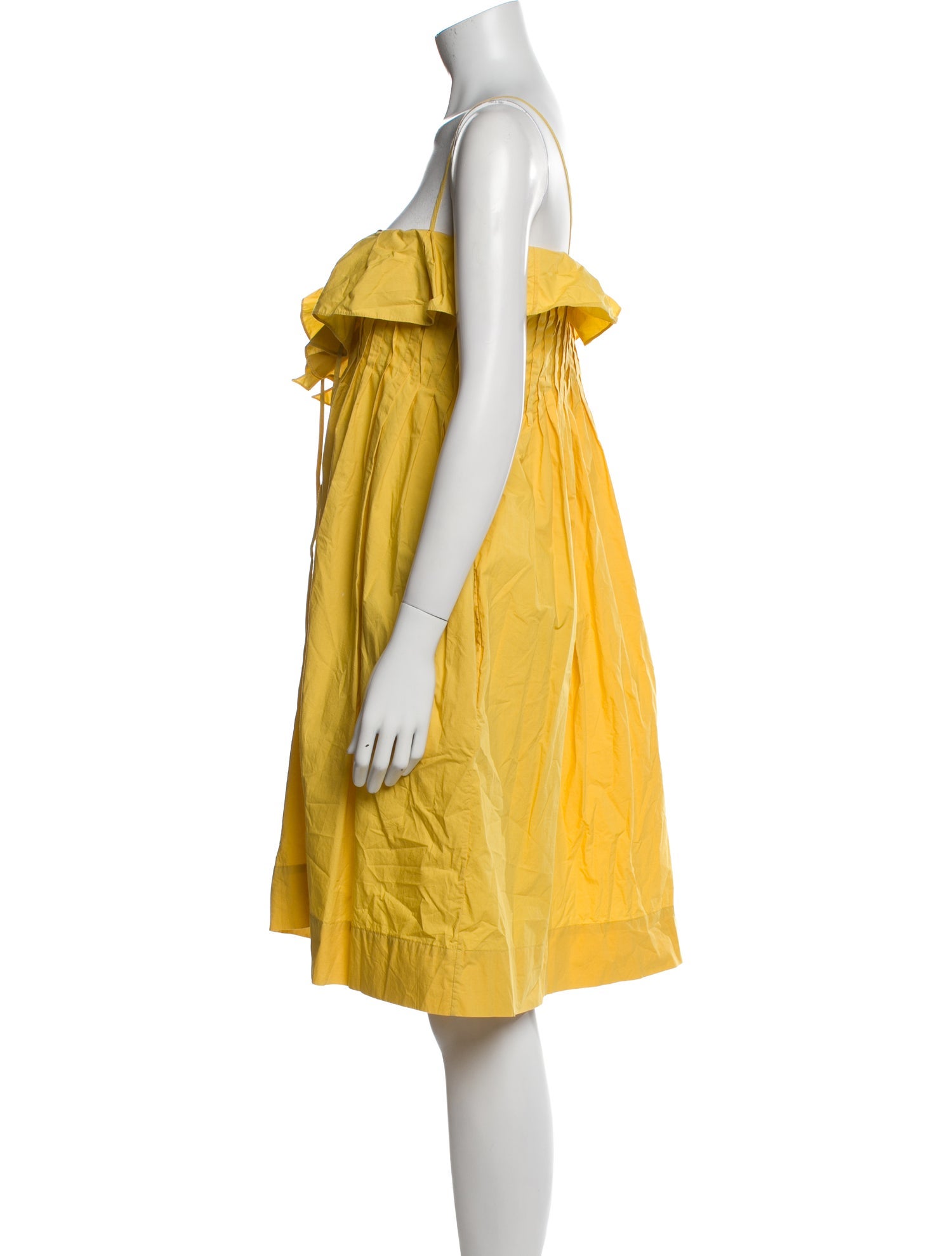 Three Graces Square Neckline Knee-Length Dress