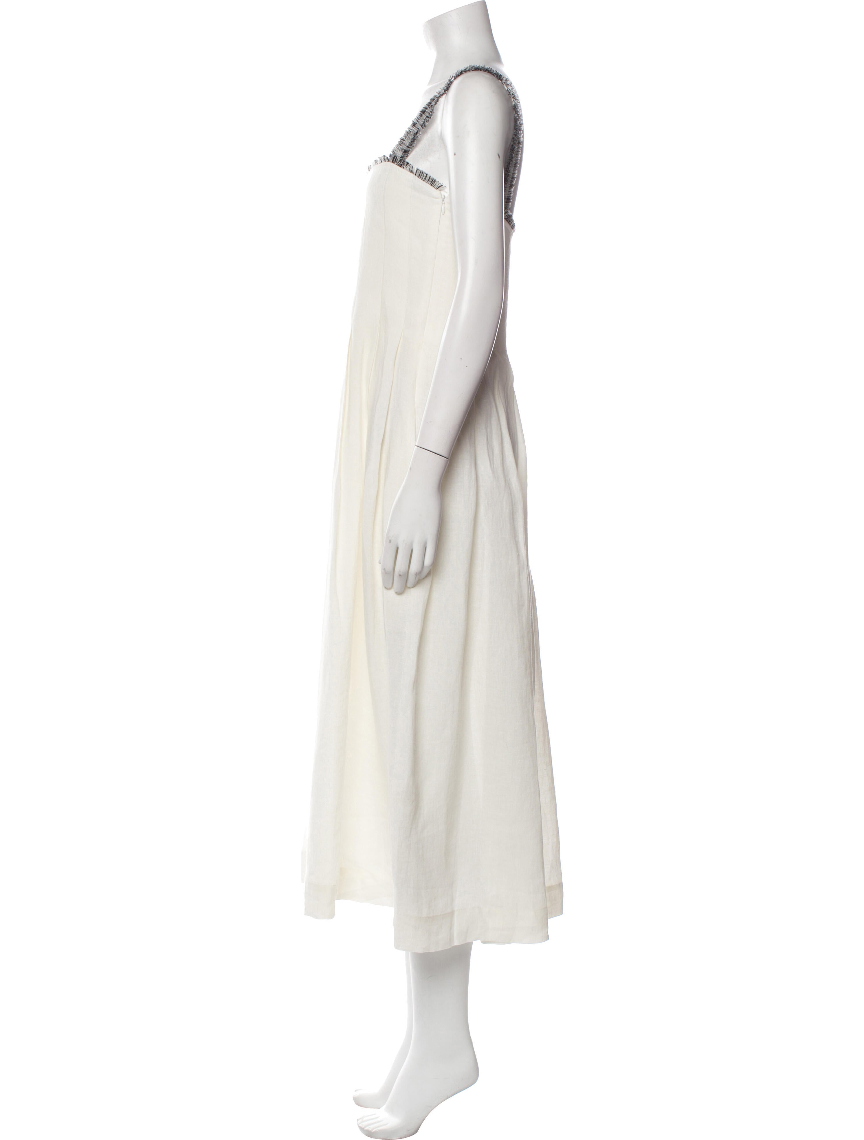 Three Graces Linen Long Dress