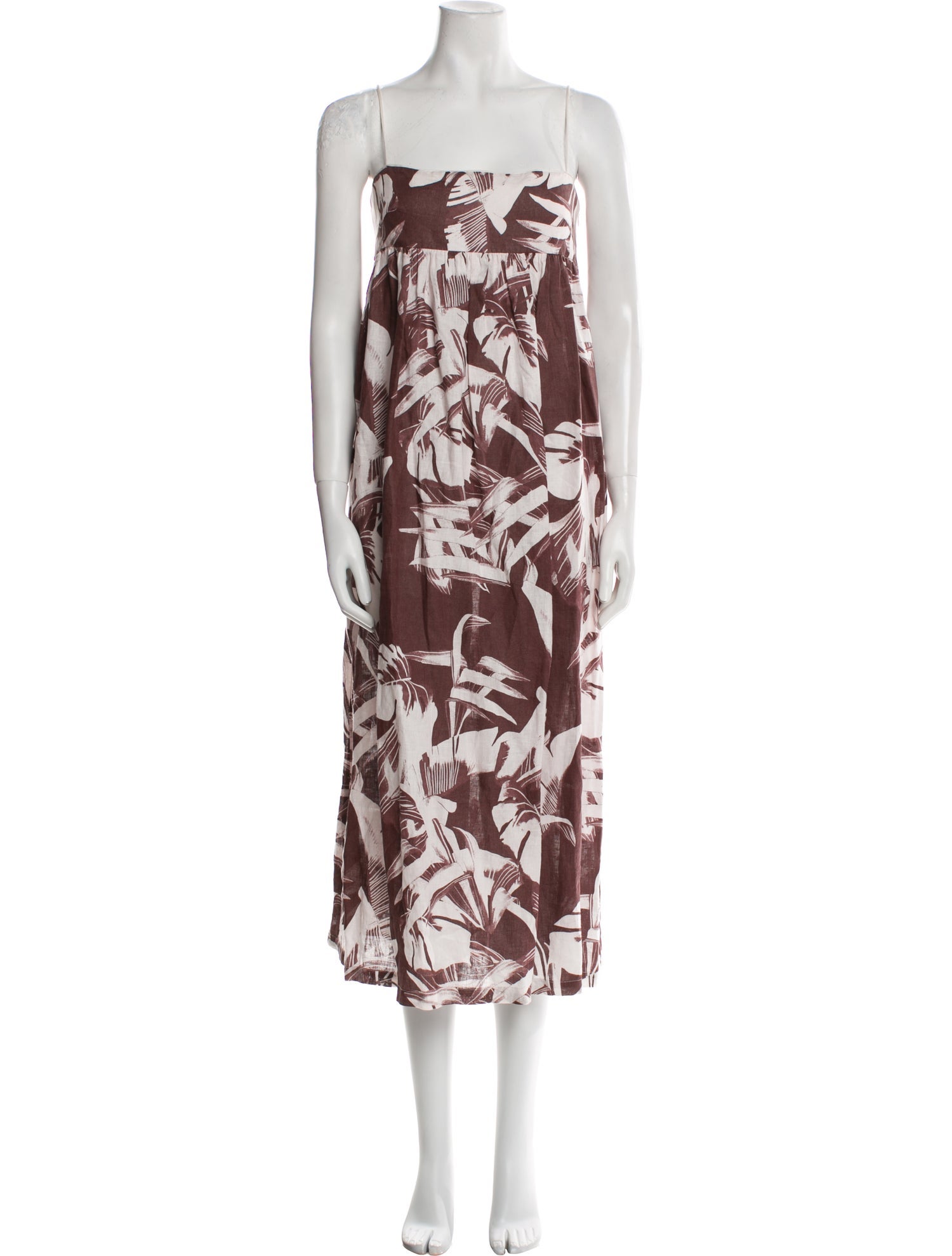 Three Graces Linen Long Dress