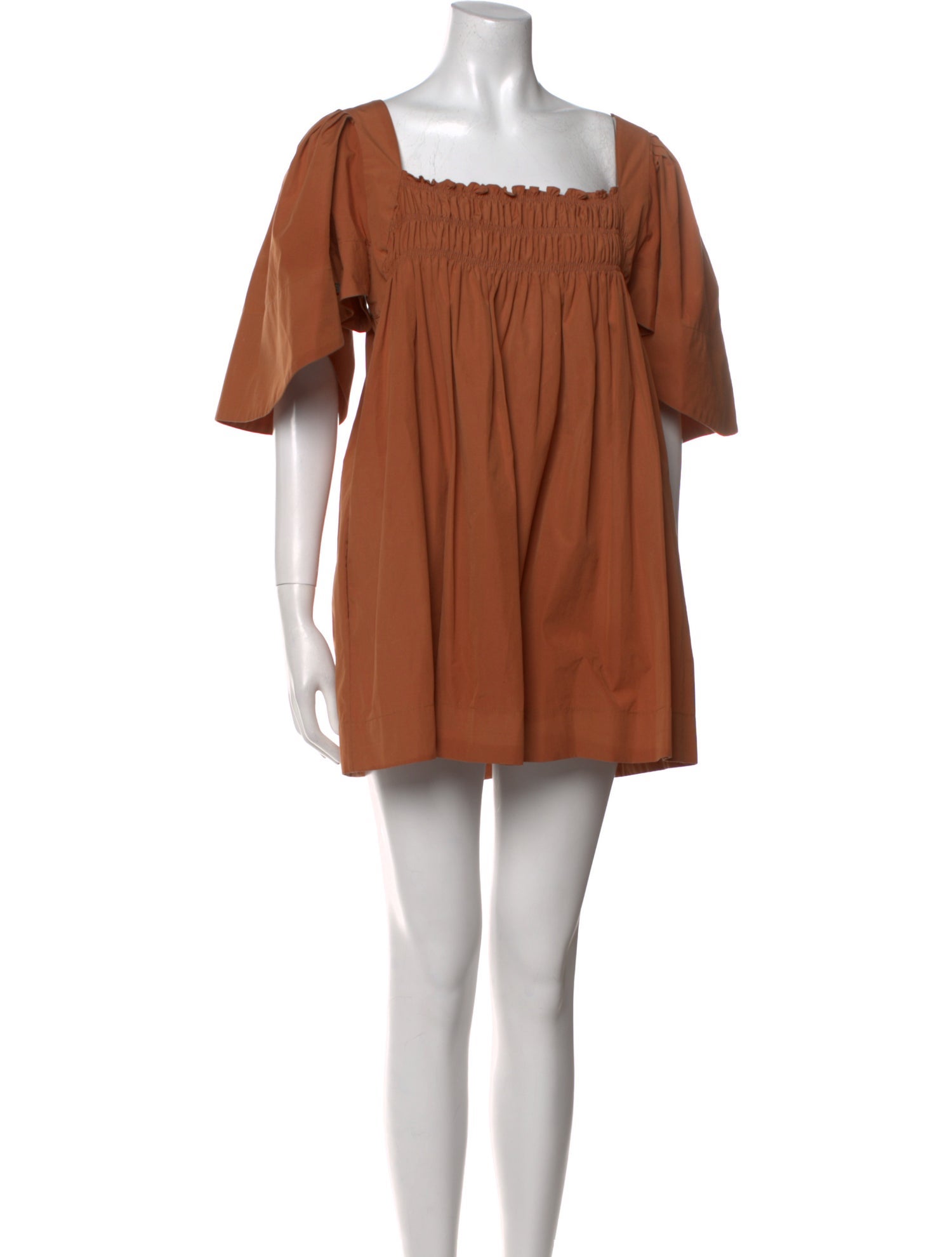 Three Graces Square Neckline Mini Dress