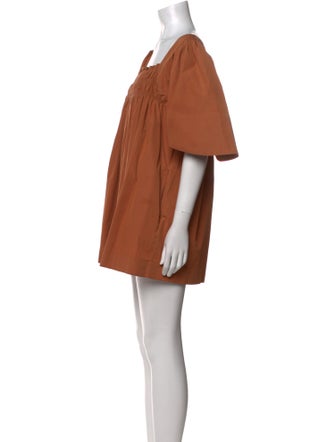 Three Graces Square Neckline Mini Dress