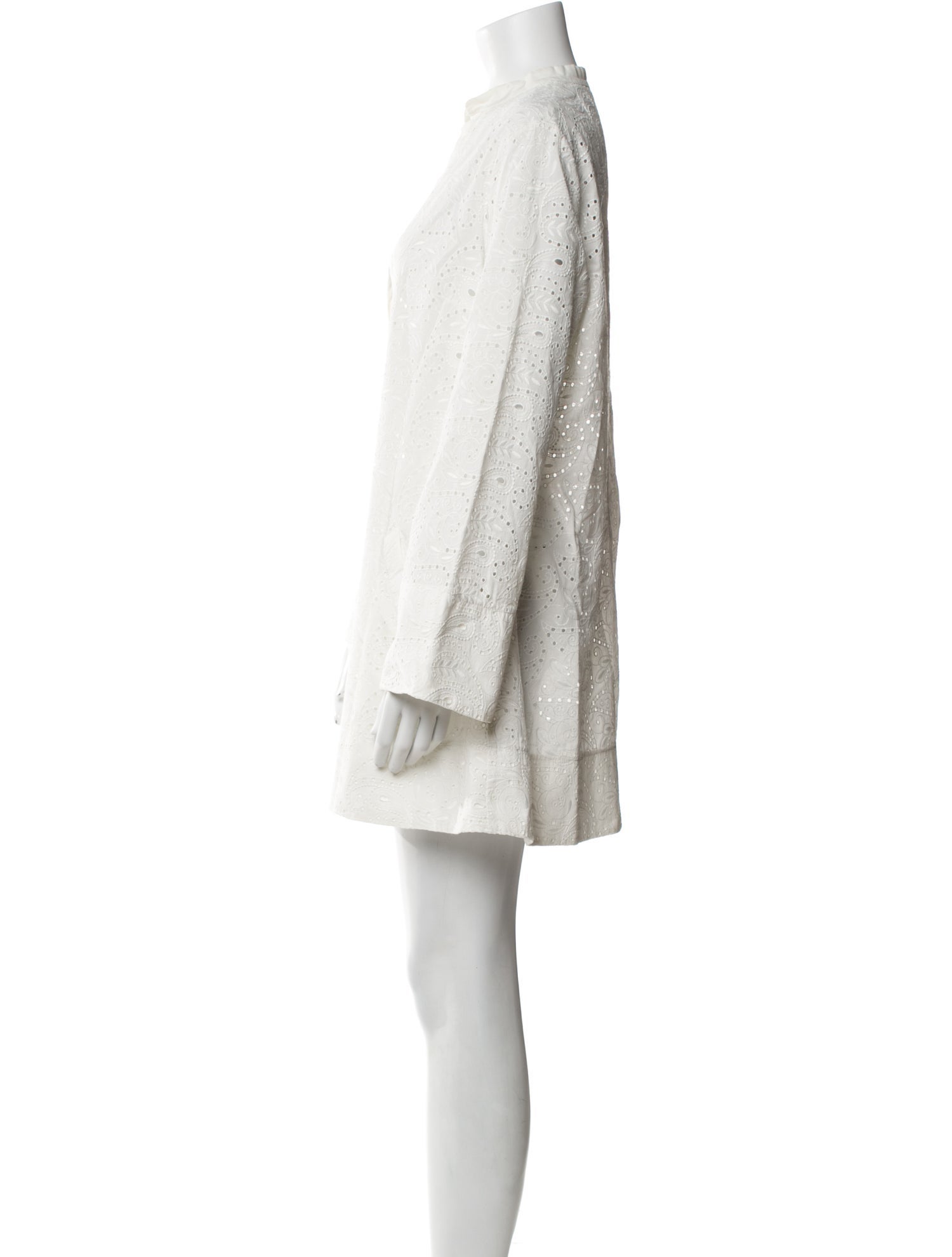 Three Graces V-Neck Mini Dress