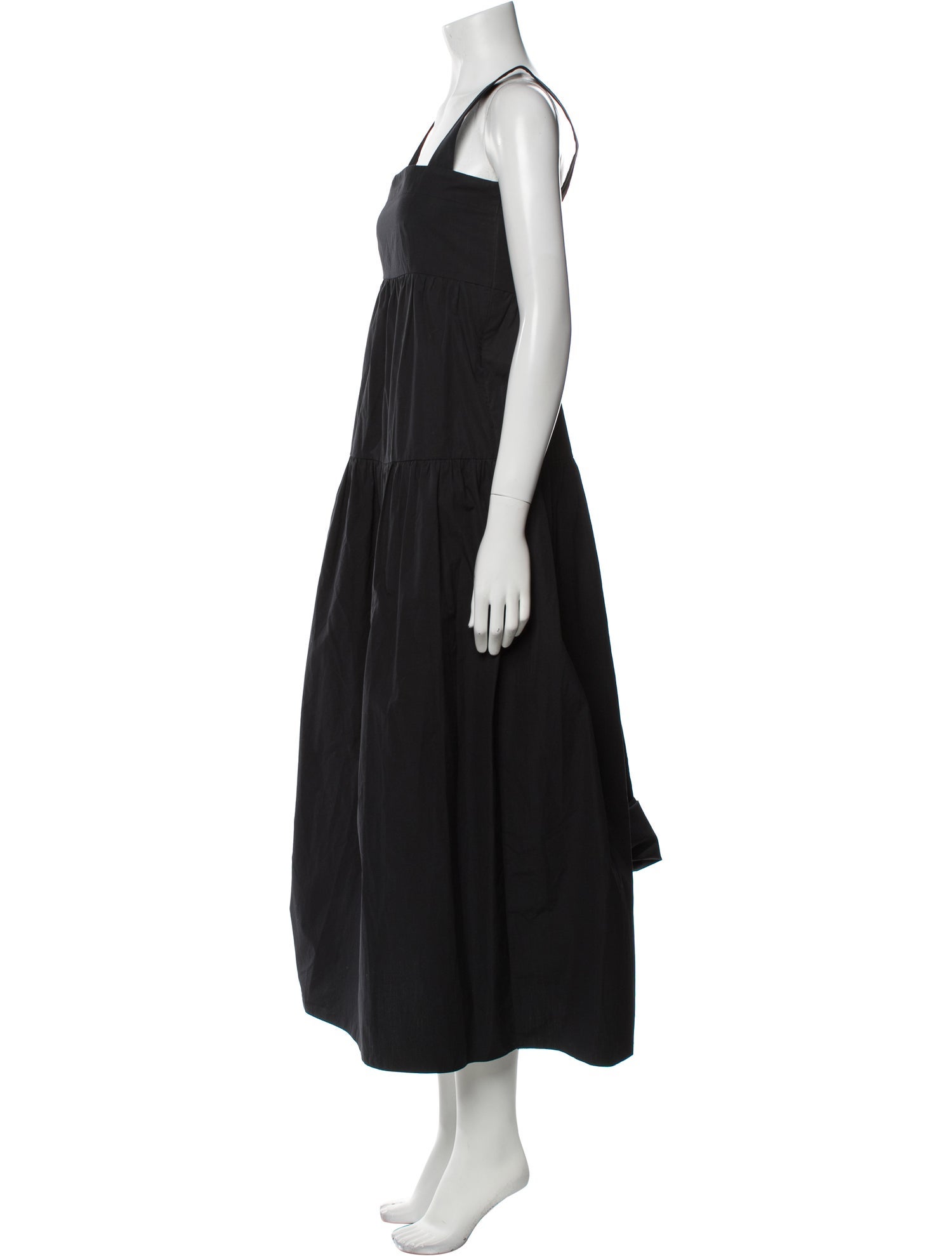 Three Graces Square Neckline Long Dress