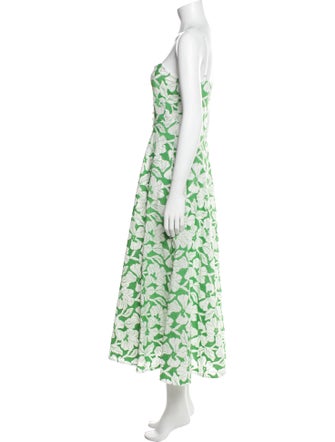 Three Graces Floral Print Long Dress