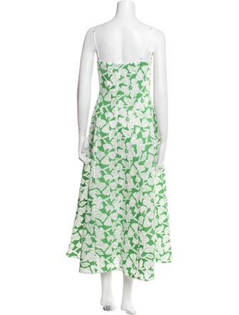 Three Graces Floral Print Long Dress