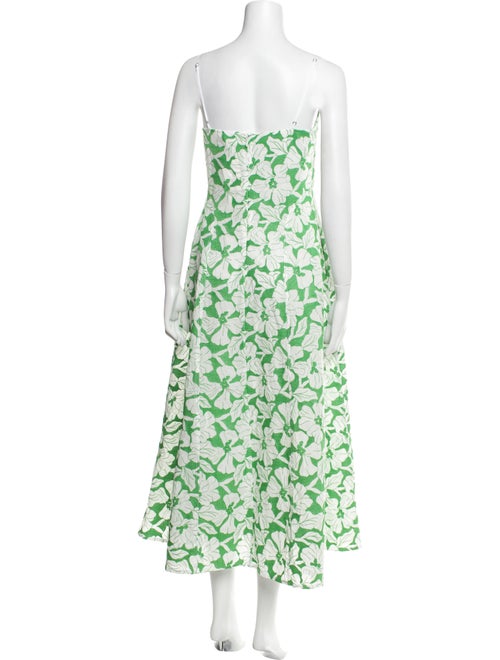 Three Graces Floral Print Long Dress