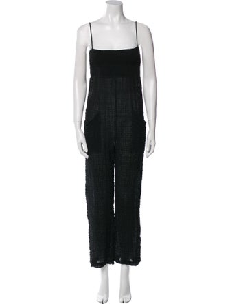 Three Graces Square Neckline Jumpsuit