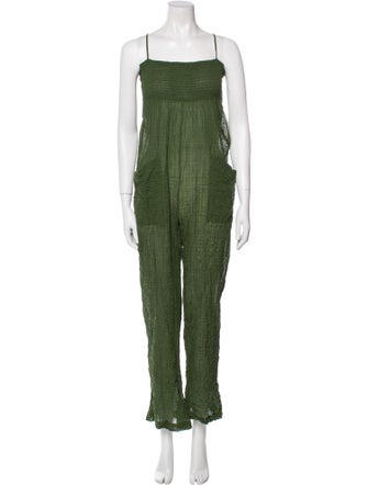 Three Graces Square Neckline Jumpsuit
