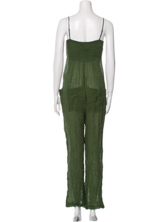 Three Graces Square Neckline Jumpsuit