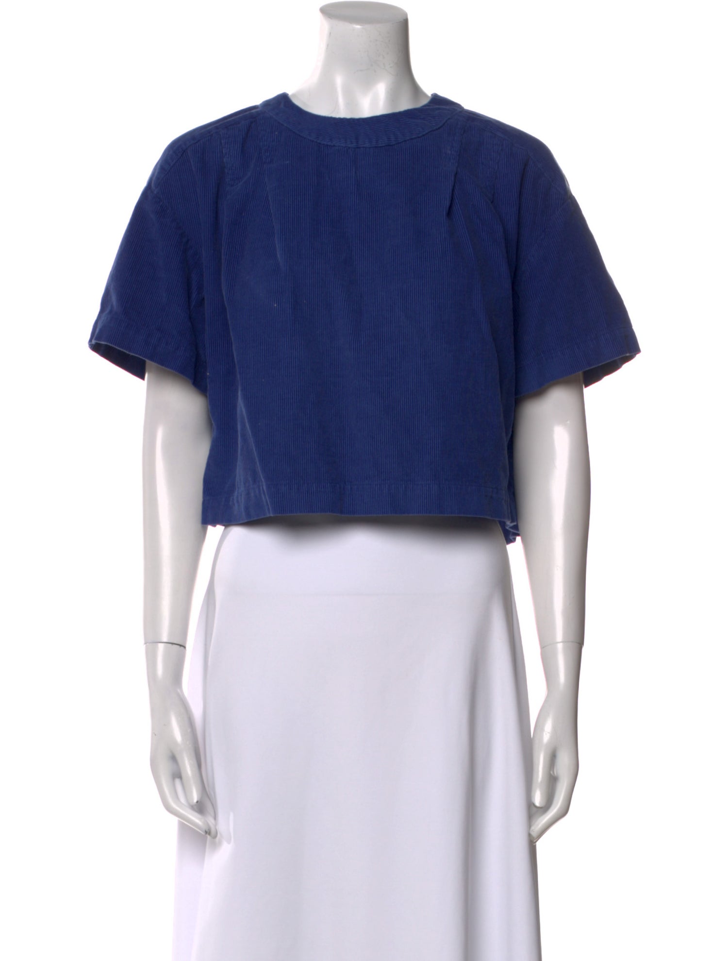 Three Graces Crew Neck Short Sleeve Crop Top