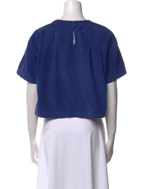 Three Graces Crew Neck Short Sleeve Crop Top