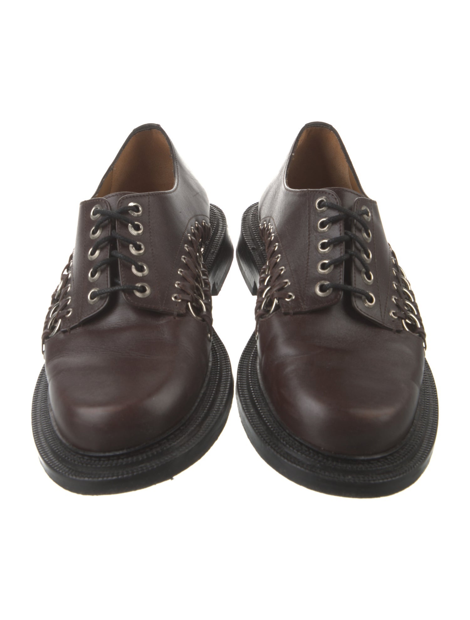 Toga Virilis Leather Derby Shoes