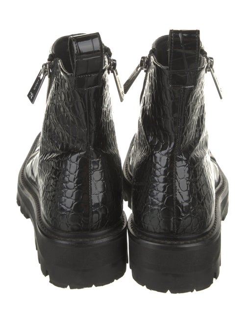 GmbH Embossed Leather Boots