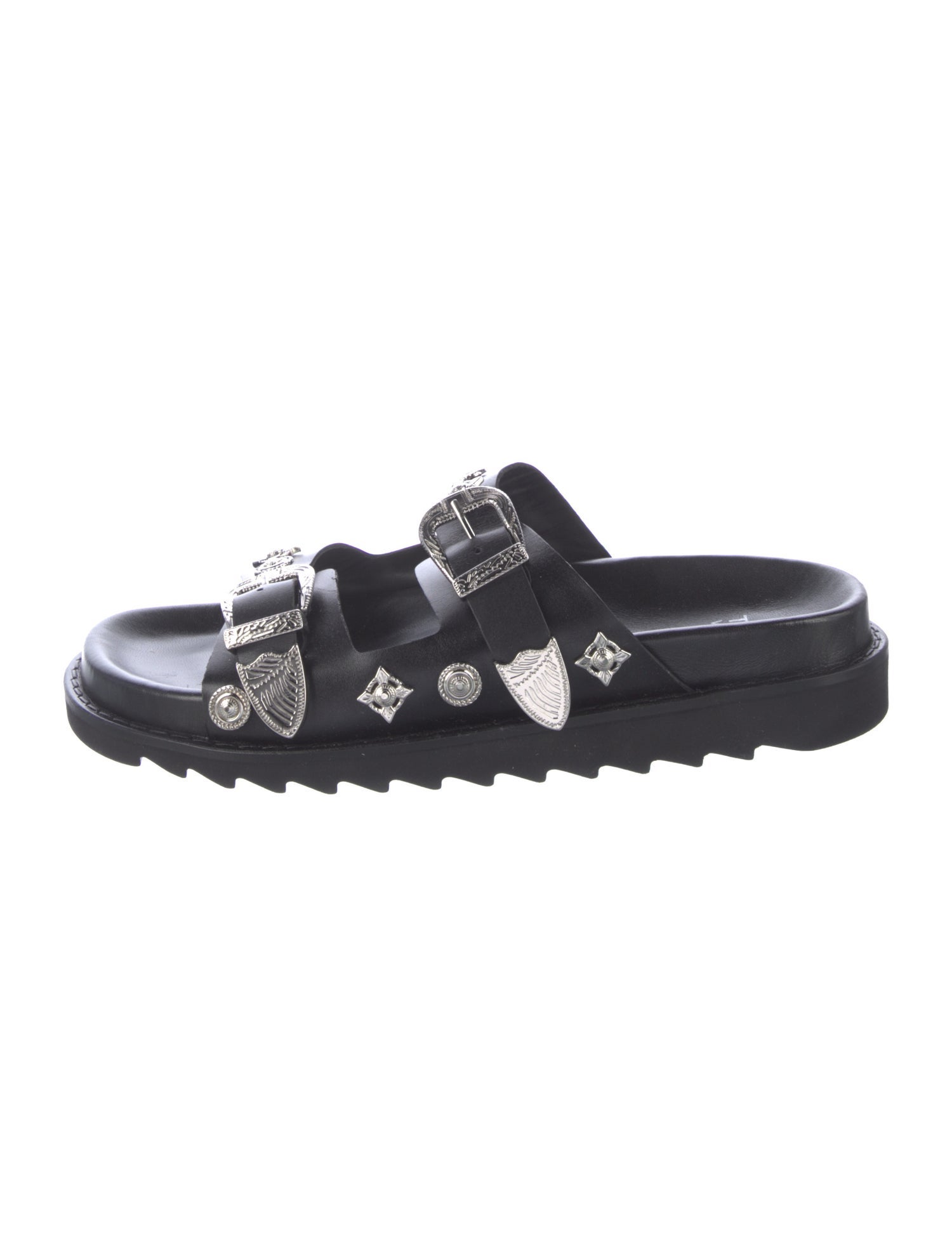 Toga Virilis Leather Slides