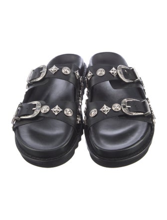 Toga Virilis Leather Slides