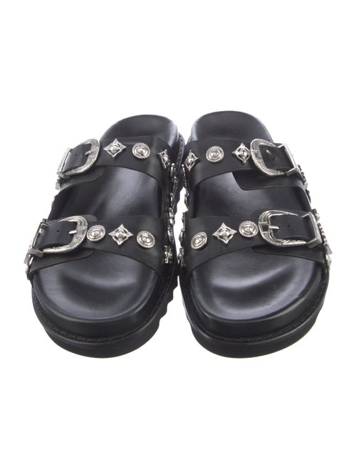 Toga Virilis Leather Slides