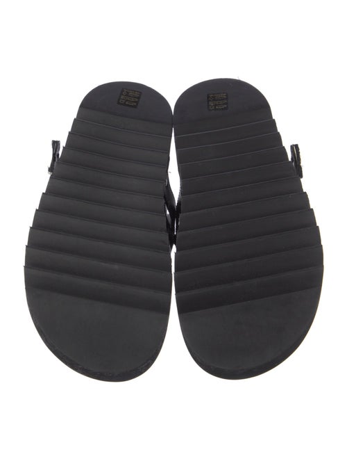 Toga Virilis Leather Studded Accents Slippers