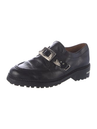 Toga Virilis Leather Loafers