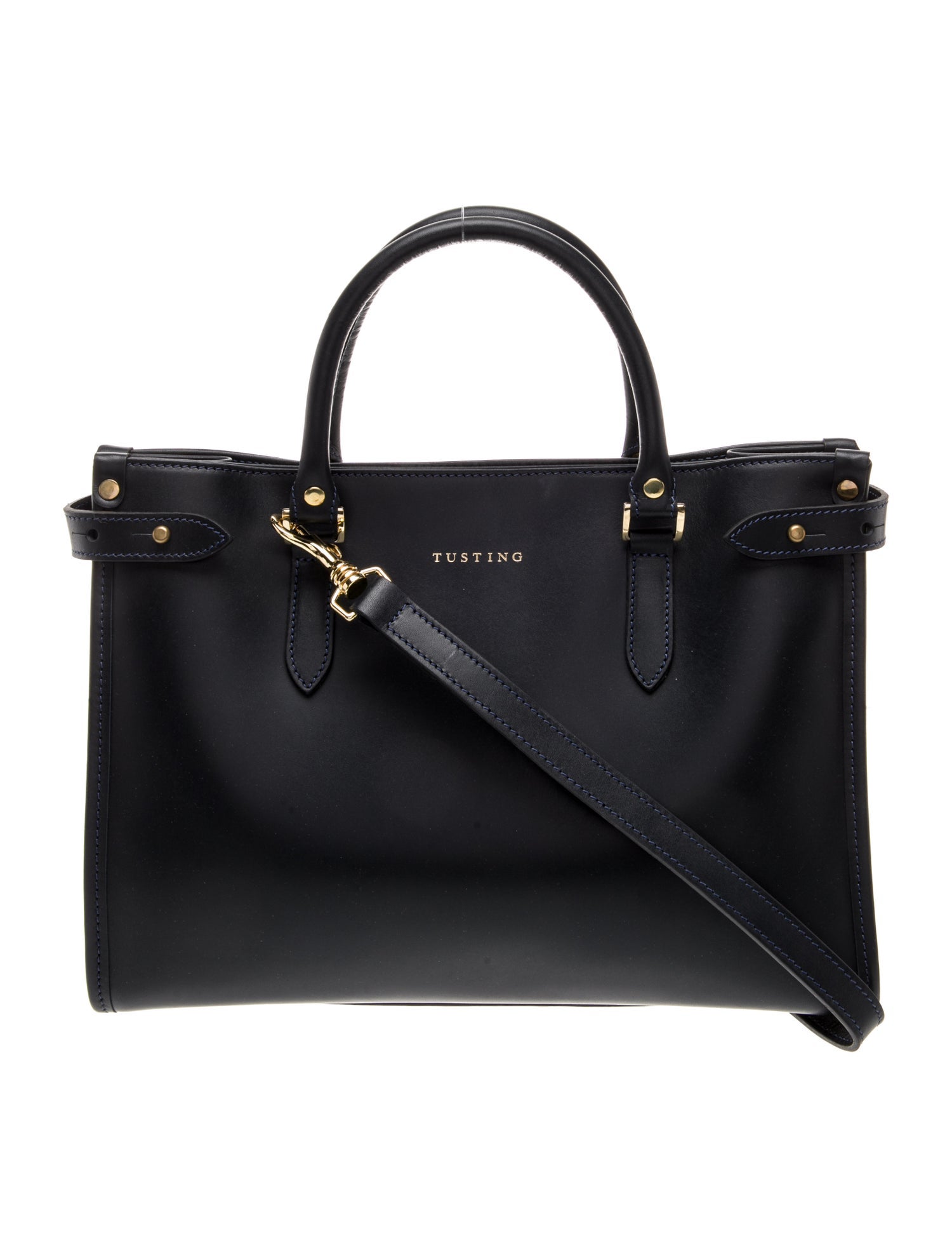 Tusting Leather Top Handle Bag