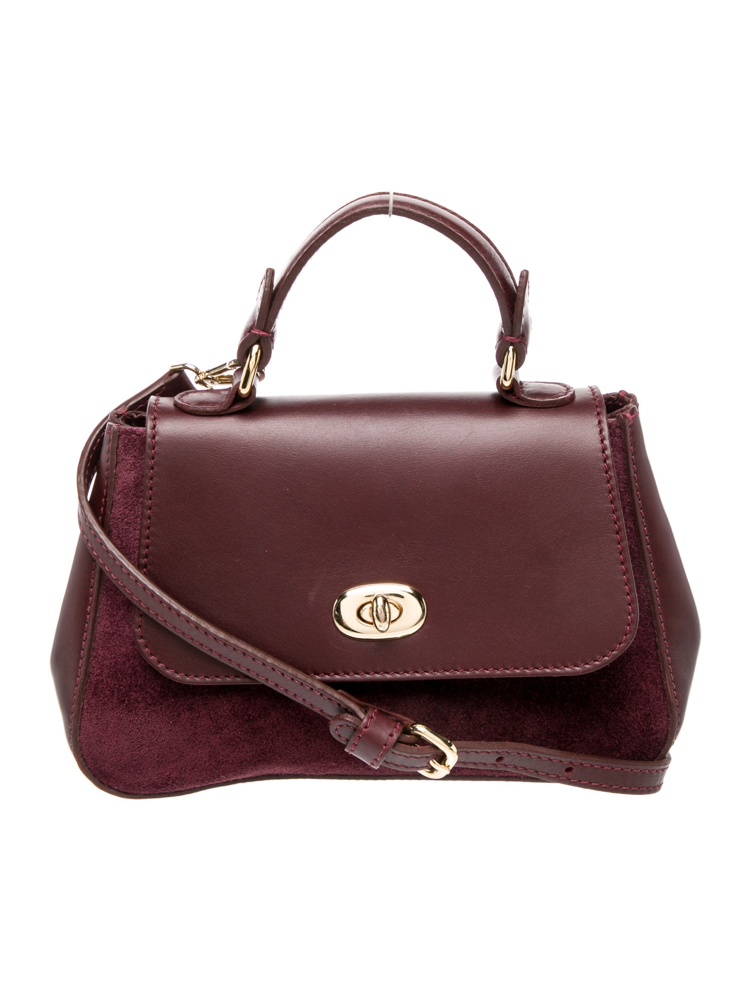 Tusting Leather Top Handle Bag