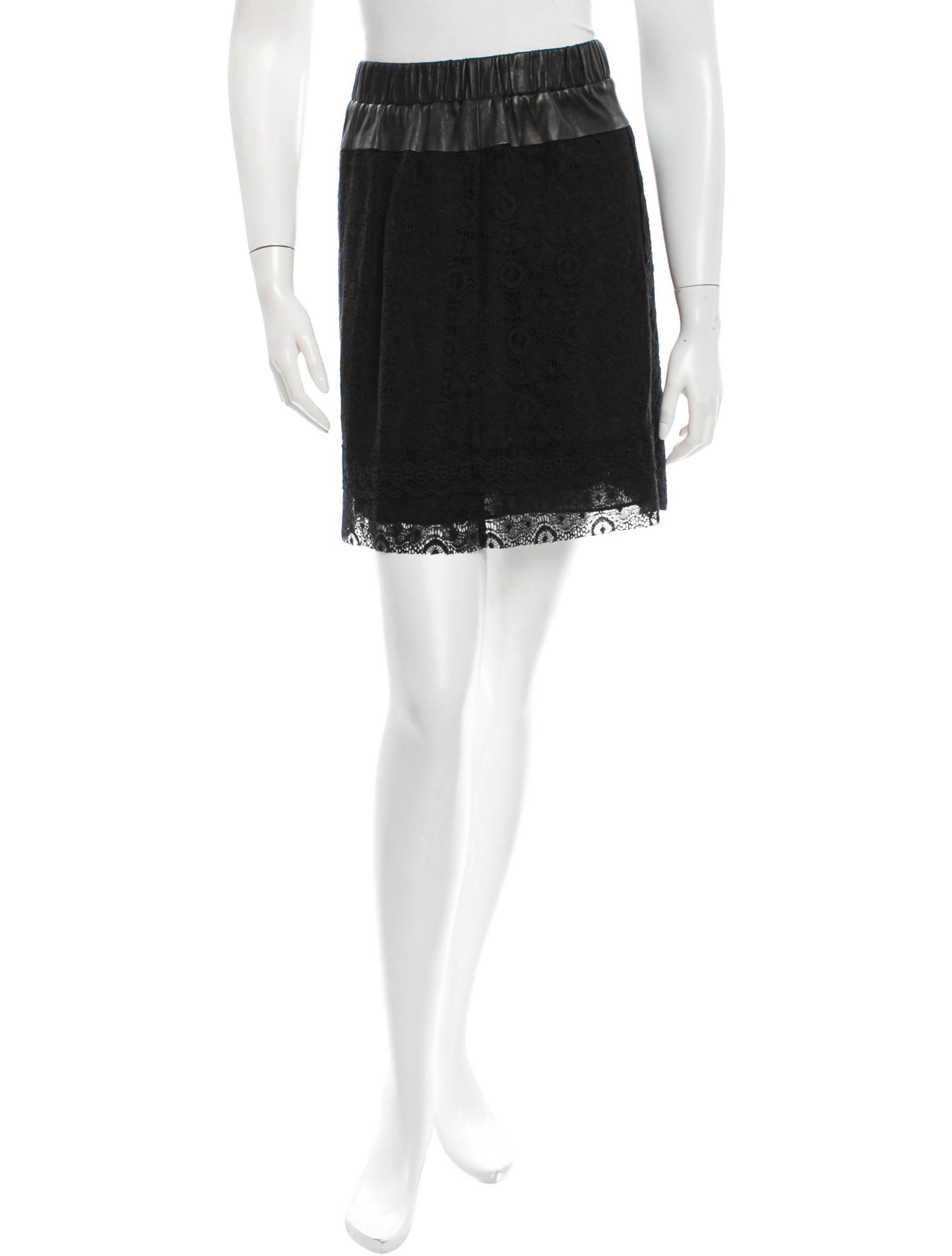 Thakoon Crocheted Mini Skirt