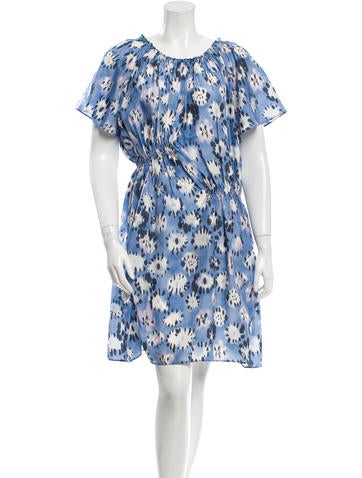 Thakoon Printed Knee-Length Dress