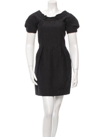 Thakoon Short Sleeve Cocktail Dress