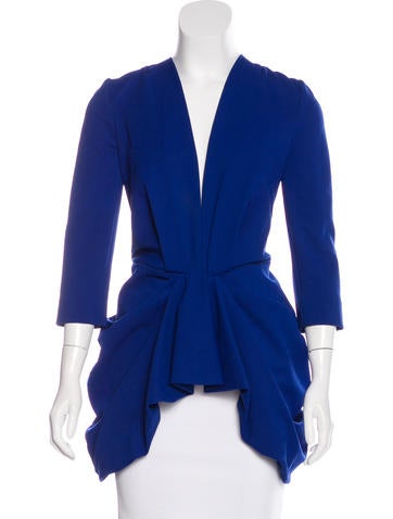 Thakoon Draped Long Sleeve Top