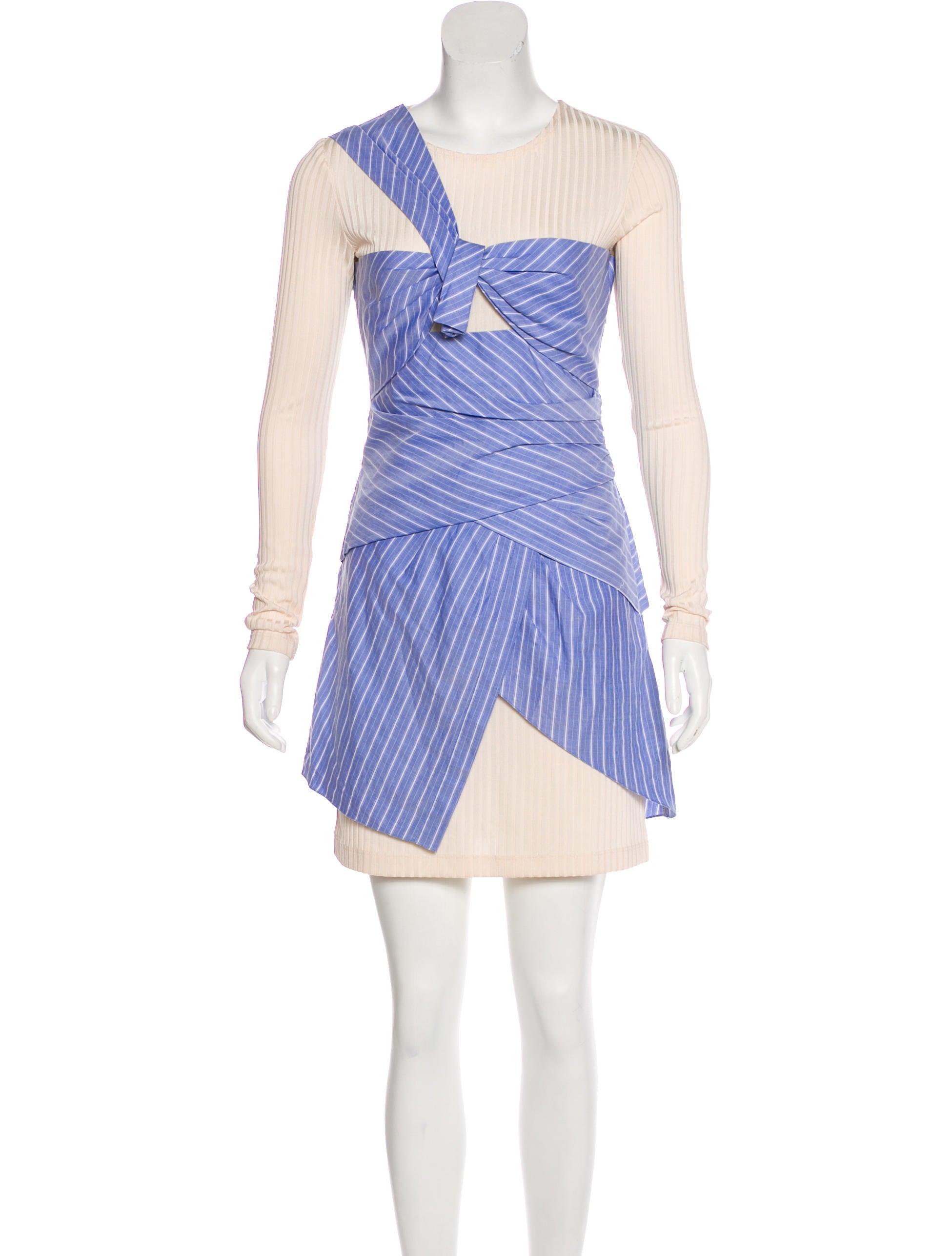 Thakoon Gathered Mini Dress