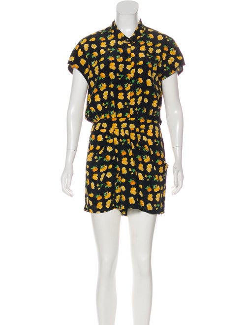 Thakoon Silk Collar Romper