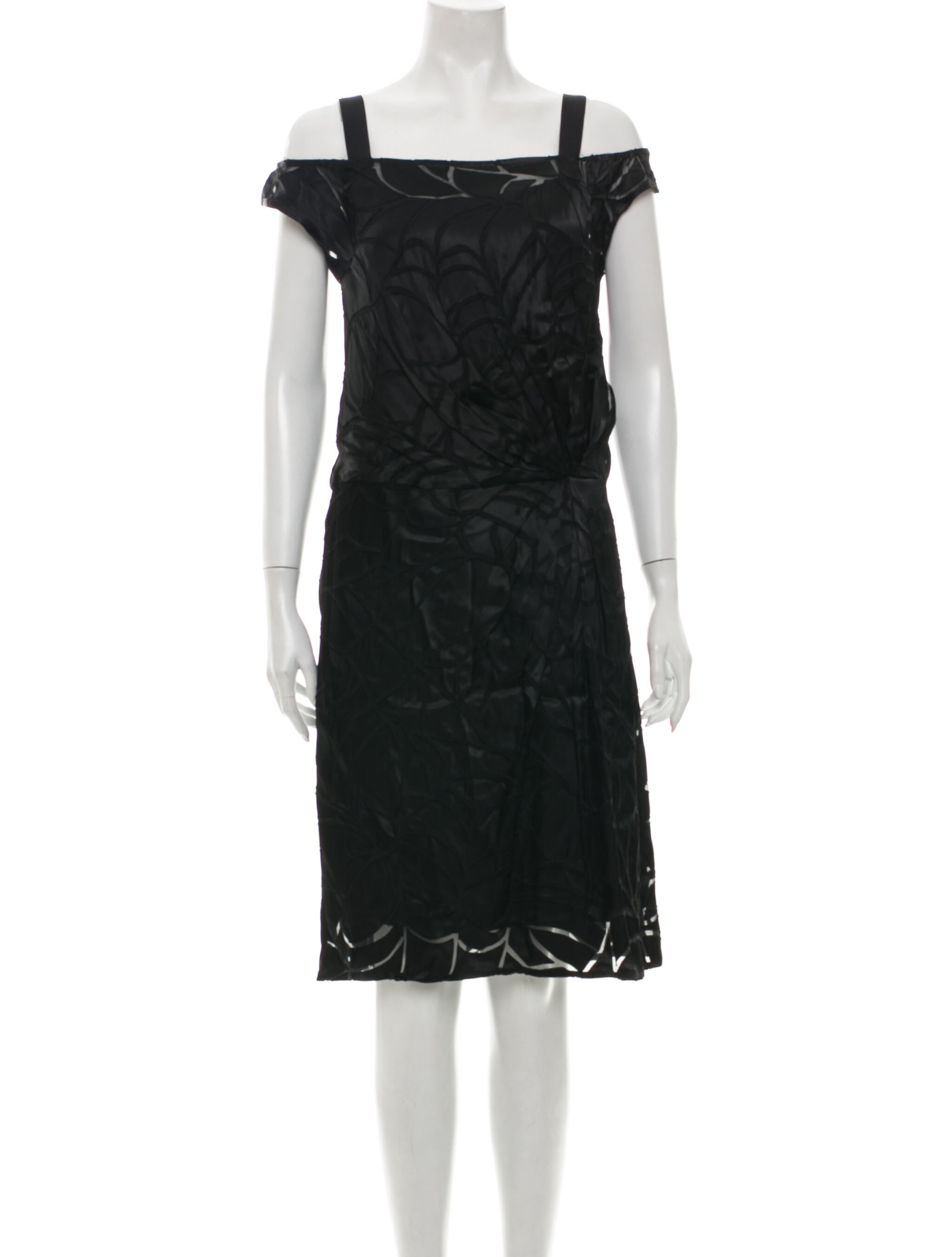 Thakoon Square Neckline Knee-Length Dress