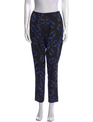 Thakoon Pants Printed Skinny Leg US 2 | XS