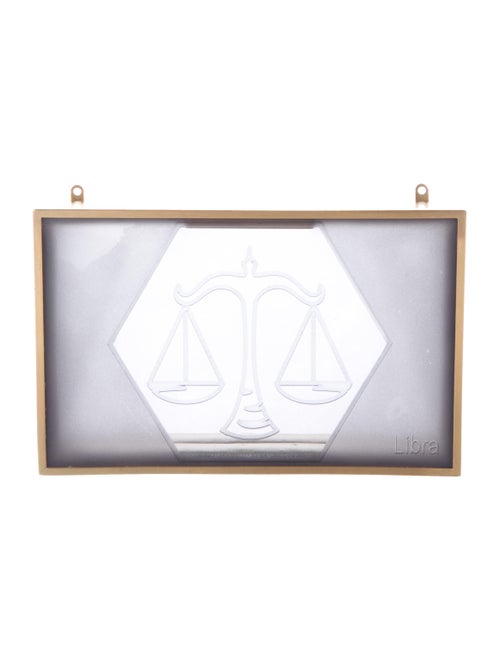 Thale Blanc Libra Box Clutch Grey