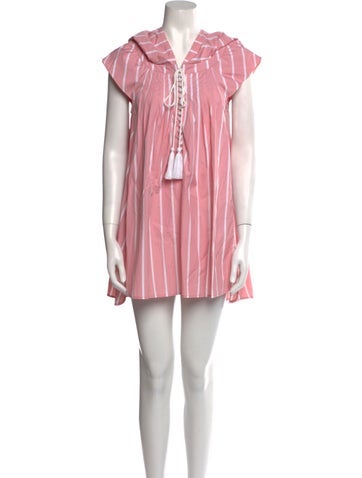 Thierry Colson Dresses V-Neck Mini Dress XS