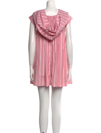 Thierry Colson V-Neck Mini Dress