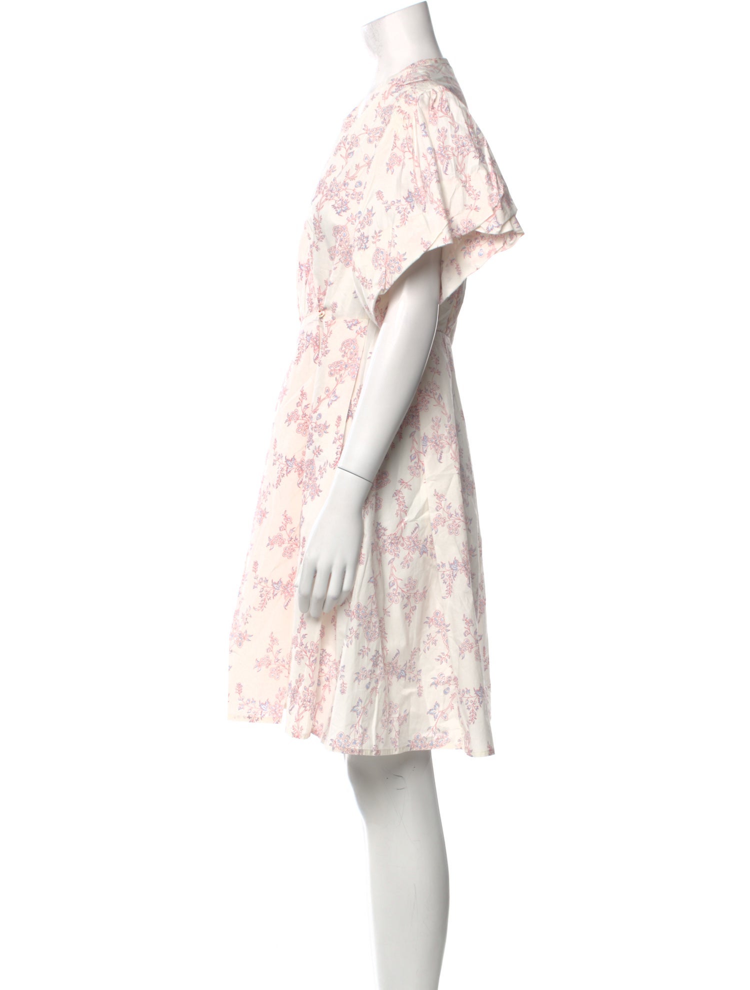 Thierry Colson Floral Print Mini Dress